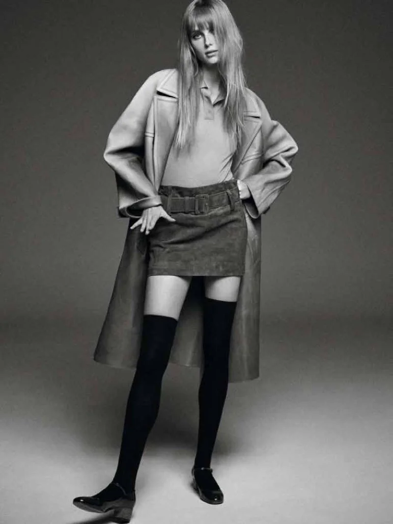 Rianne Van Rompaey Is Lensed By Karim Sadli In 'Jane Birkin' For